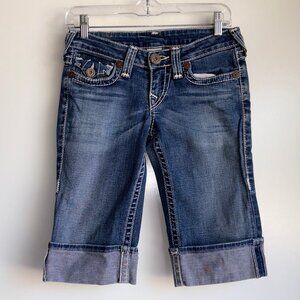 True Religion Jean Shorts Size 26